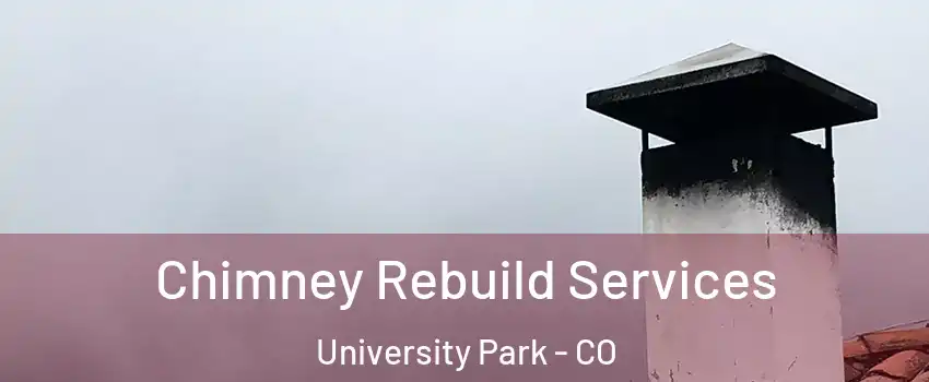 Chimney Rebuild Services University Park - CO