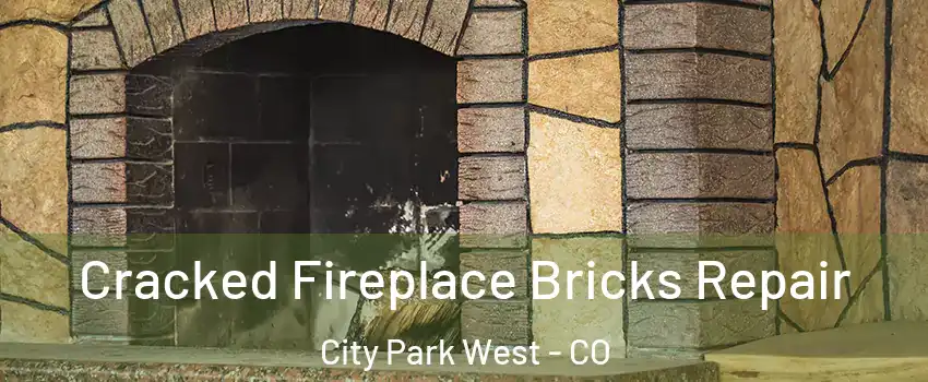 Cracked Fireplace Bricks Repair City Park West - CO