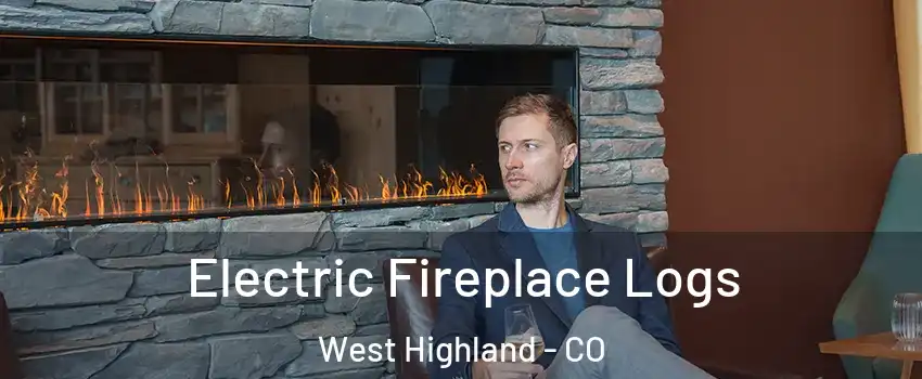 Electric Fireplace Logs West Highland - CO