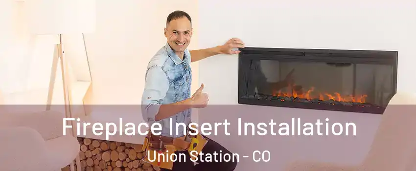 Fireplace Insert Installation Union Station - CO