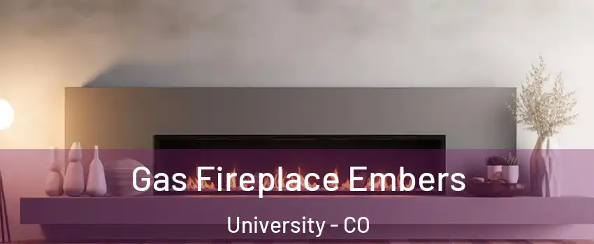 Gas Fireplace Embers University - CO