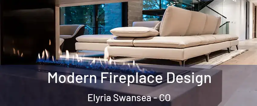Modern Fireplace Design Elyria Swansea - CO
