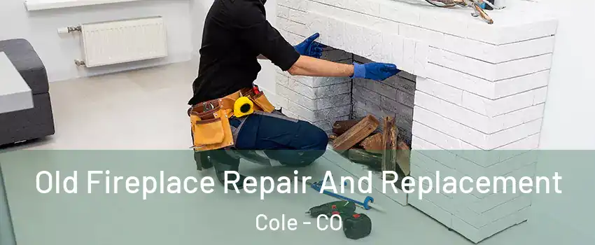 Old Fireplace Repair And Replacement Cole - CO