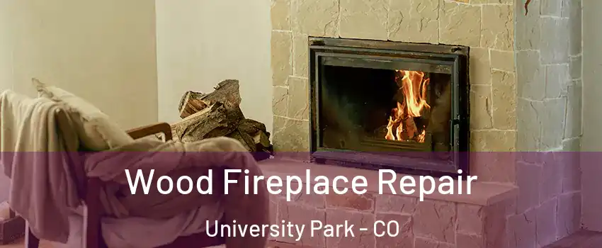 Wood Fireplace Repair University Park - CO